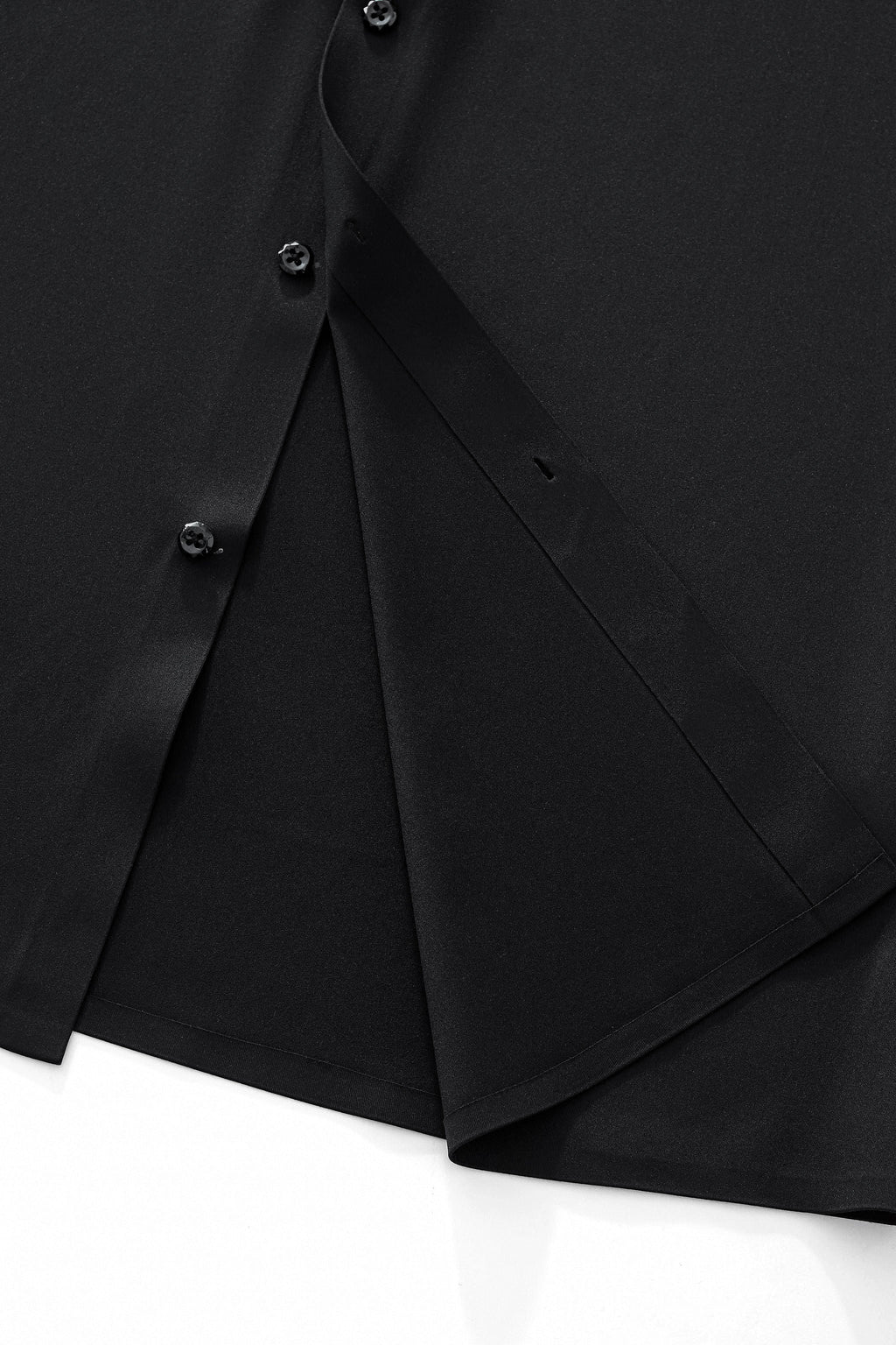 Rose Éclat Emboss Shirt BLACK