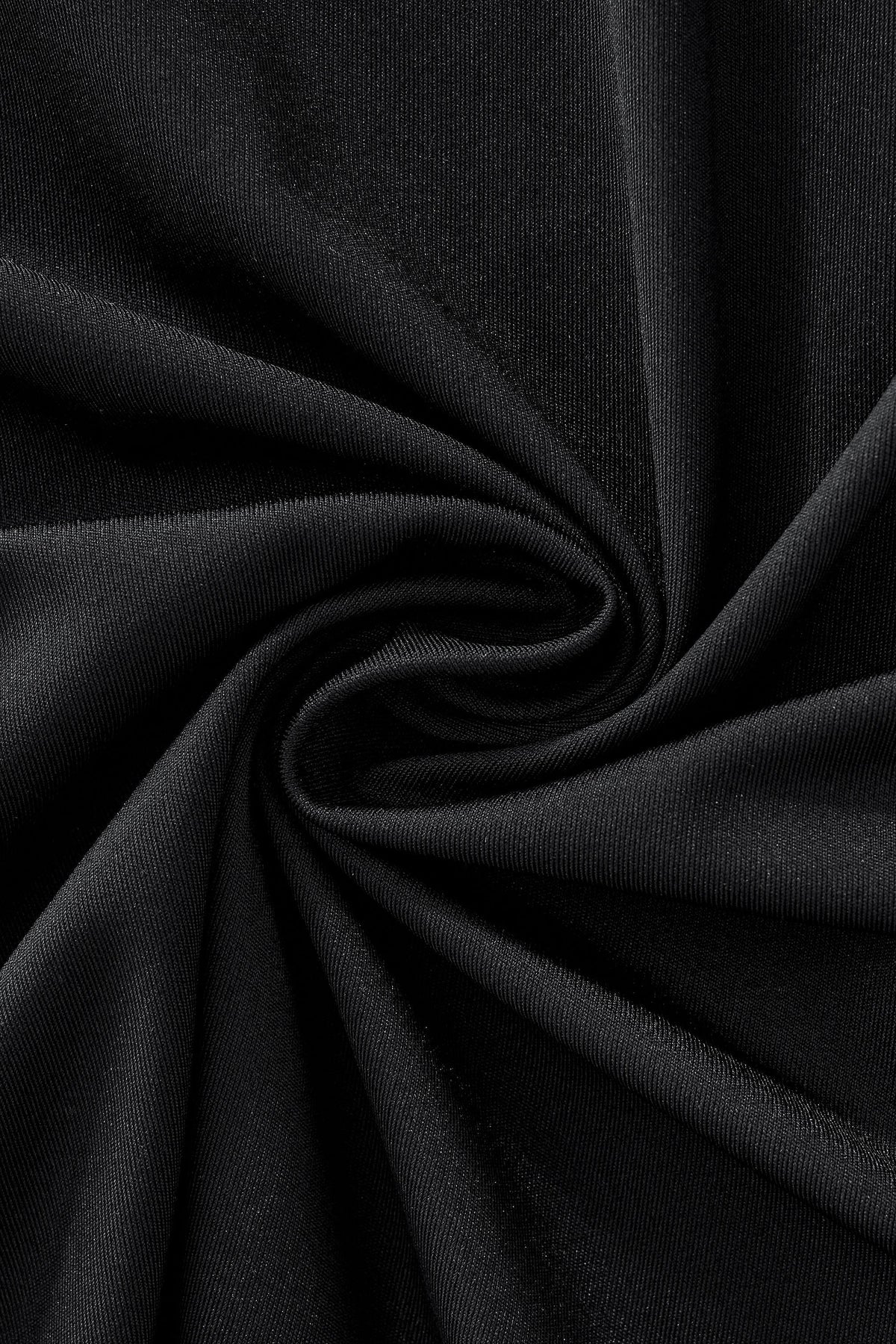 Velvet Noir Laser-Cut LS Shirt BLACK