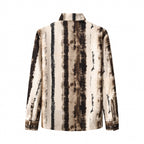 Echelon Brushstroke Stitchless LS Shirt CREAM