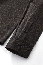 Noir Cheetah Stitchless LS Shirt BLACK