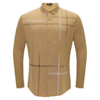 Checkmate Plaid Button-Up Shirt KHAKI