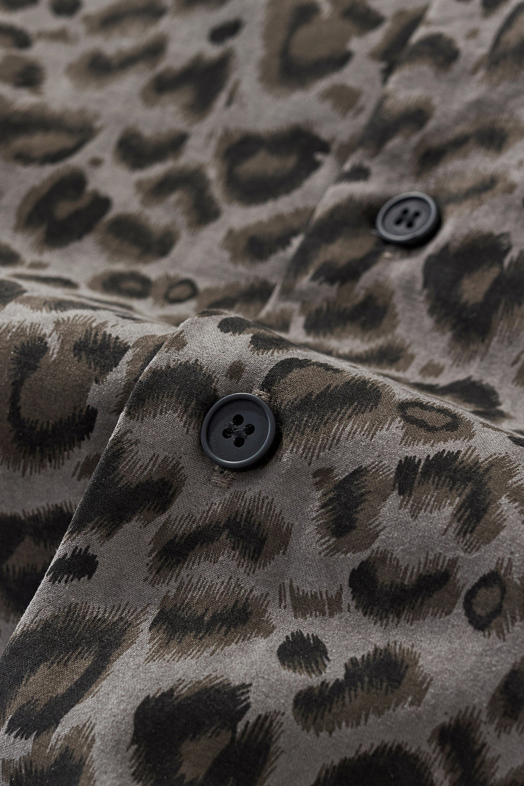 Arden Camp Collar Shirt GREY