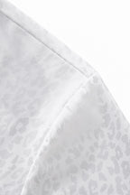Tonal Leopard Shirt WHITE