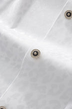Tonal Leopard Shirt WHITE