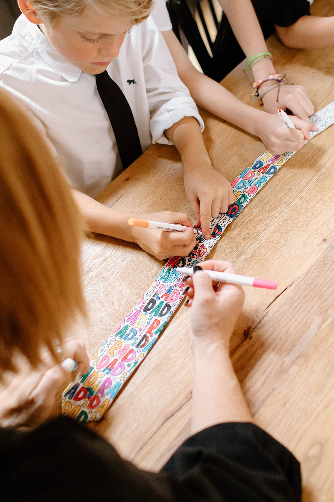 Rad Dad Coloring Tie