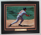 Cal Ripken Jr. HOF Autographed 16x20 Photo Orioles Framed PSA/DNA 180108