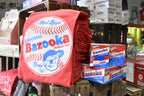 Bazooka® Official League Baseball Tee- Retro Bubble Gum Unisex Graphic T-Shirt