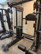 All-in-One Home Gym, Power Rack w/ Smith Machine & Functional Trainer w/ 2x - 220lb weight stacks (New)
