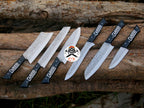 Custom Logo Handles Knives with Etching