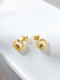 Dormilonas brushed earrings