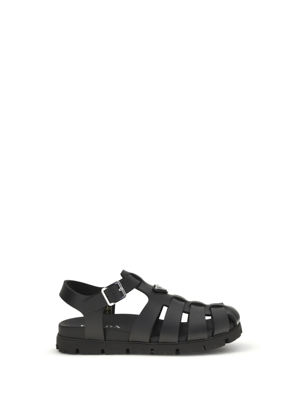 Sandal Rubber Cage Black