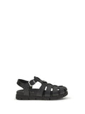 Sandal Rubber Cage Black