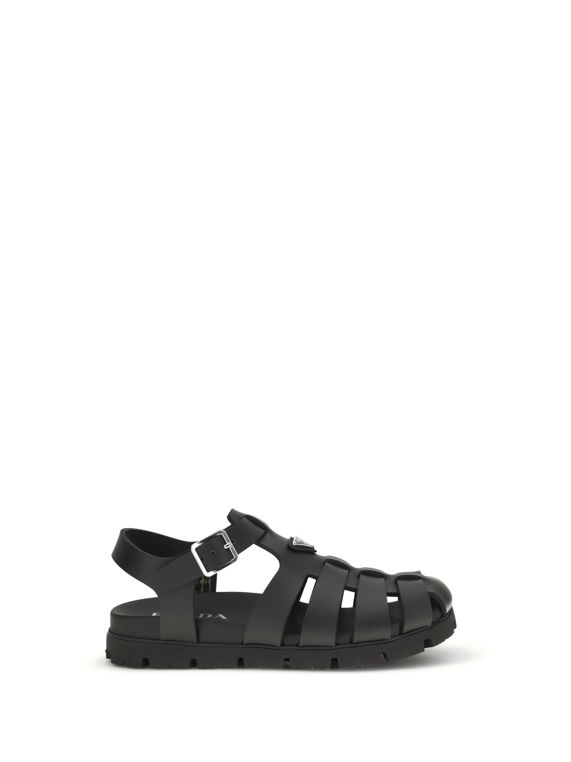 Sandal Rubber Cage Black