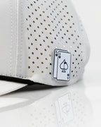 Ace/King White - Perforated Rope Hat