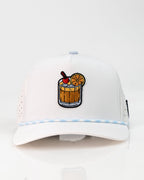 Old Fashioned White - Perforated Rope Hat