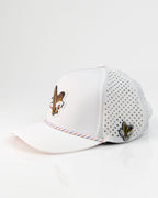 Freedom Eagle White - Perforated Rope Hat