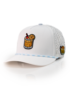 Old Fashioned White - Perforated Rope Hat