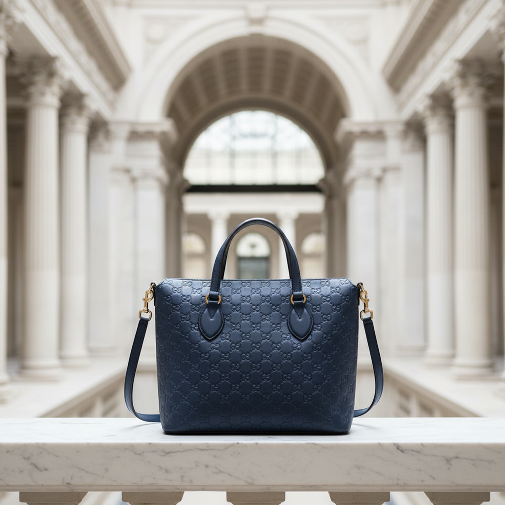Gucci Guccissima · Calfskin · Gold Hardware