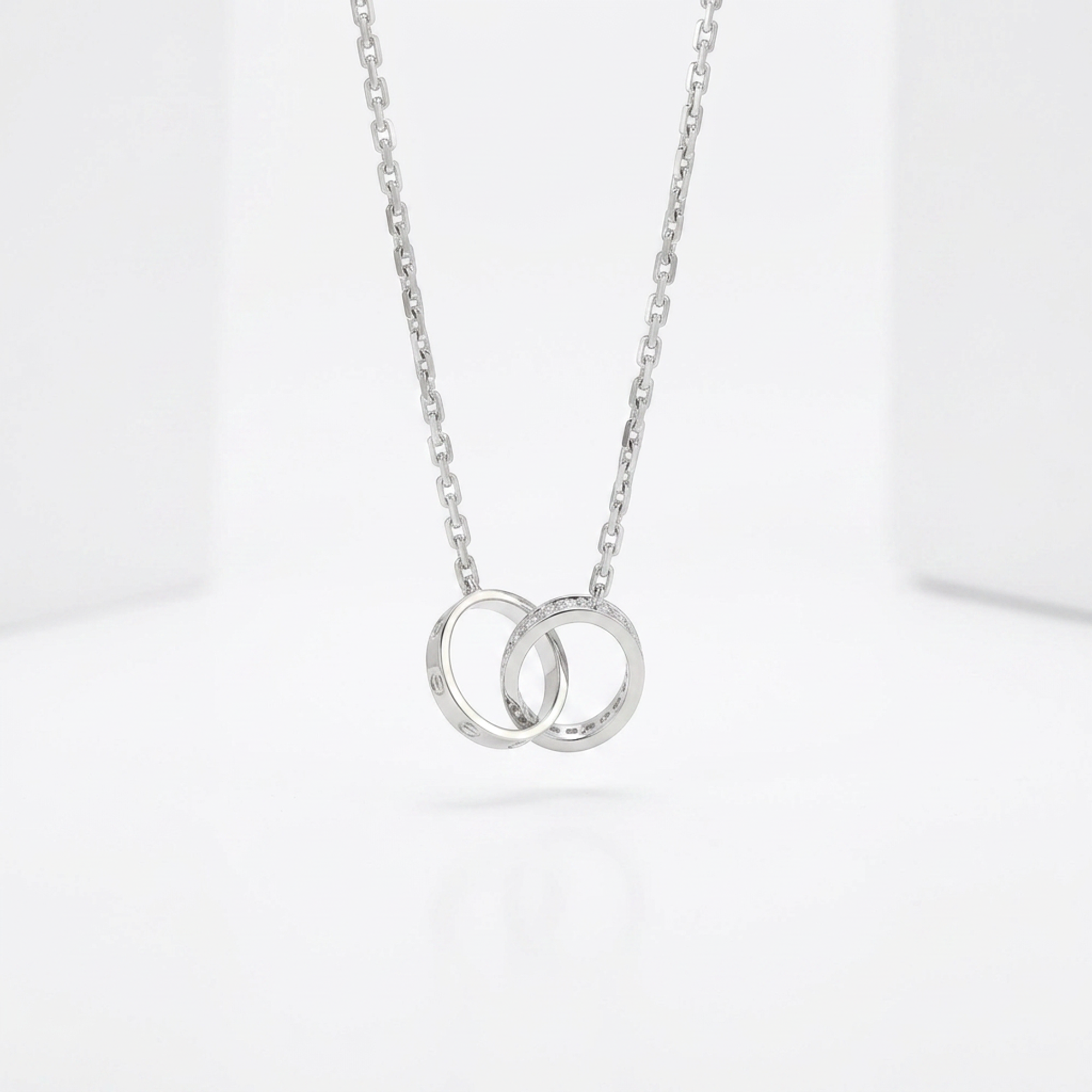 Cartier Baby Love · 18K White Gold · Diamond