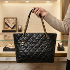 Chanel Matelasse Chain · Grained Calfskin