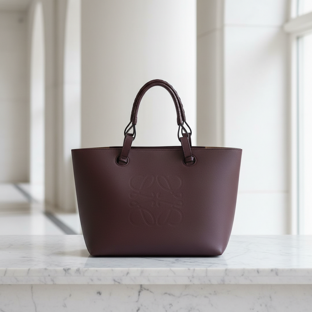 Loewe Anagram · Leather Tote