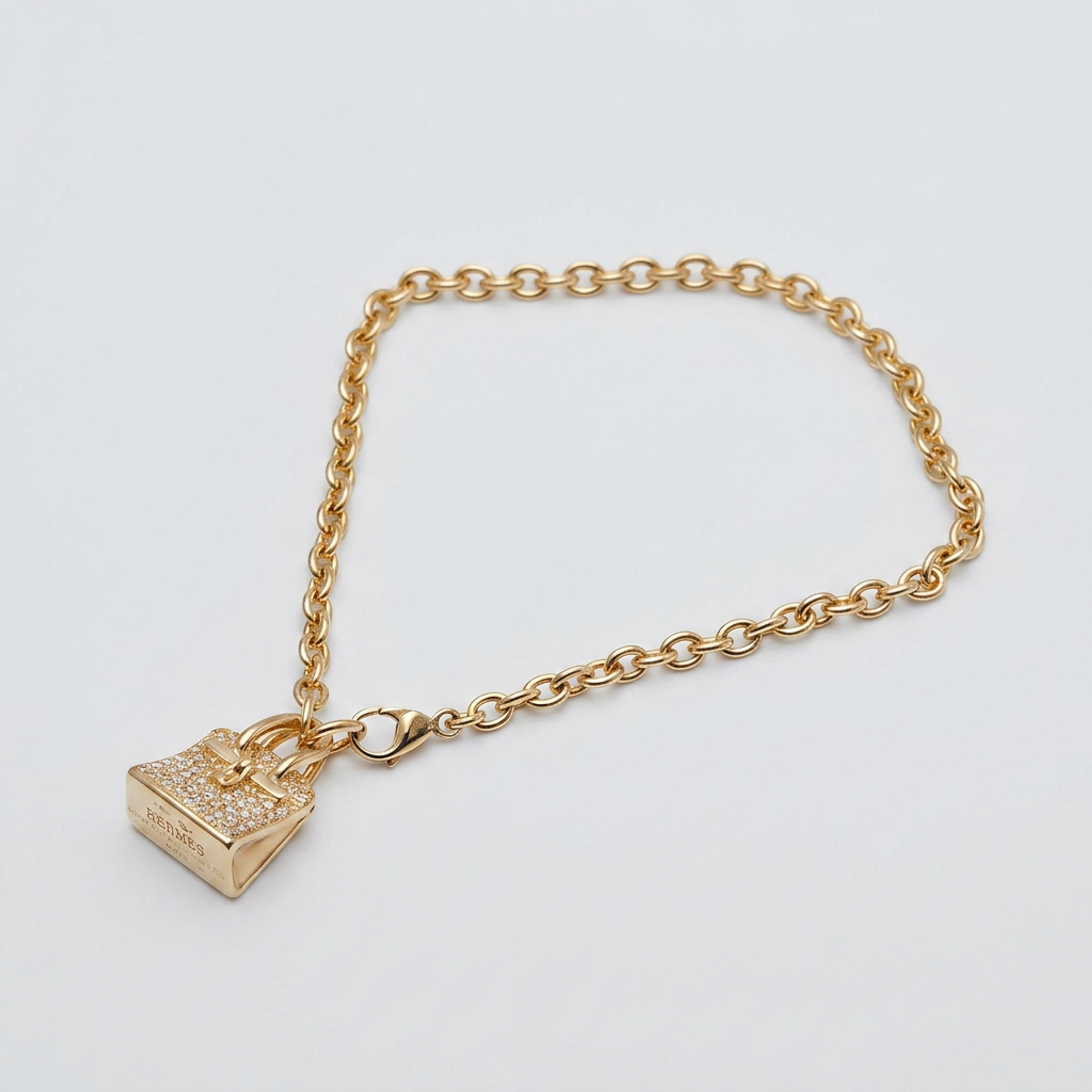 Hermès Amulettes Kelly · Rose Gold · Diamond