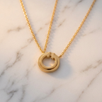 Tiffany T Two Circle · Rose Gold