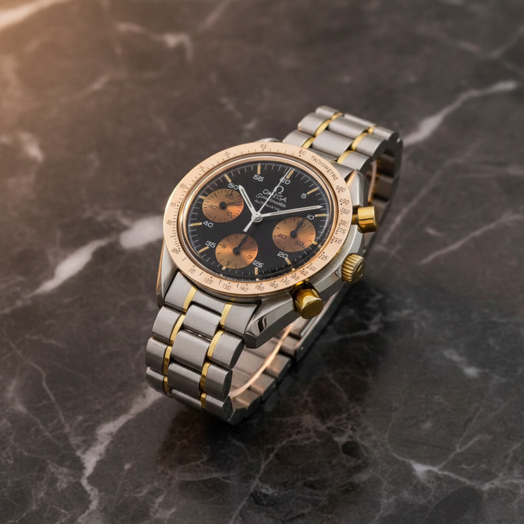 Omega Speedmaster · Steel & 18K Gold · Automatic