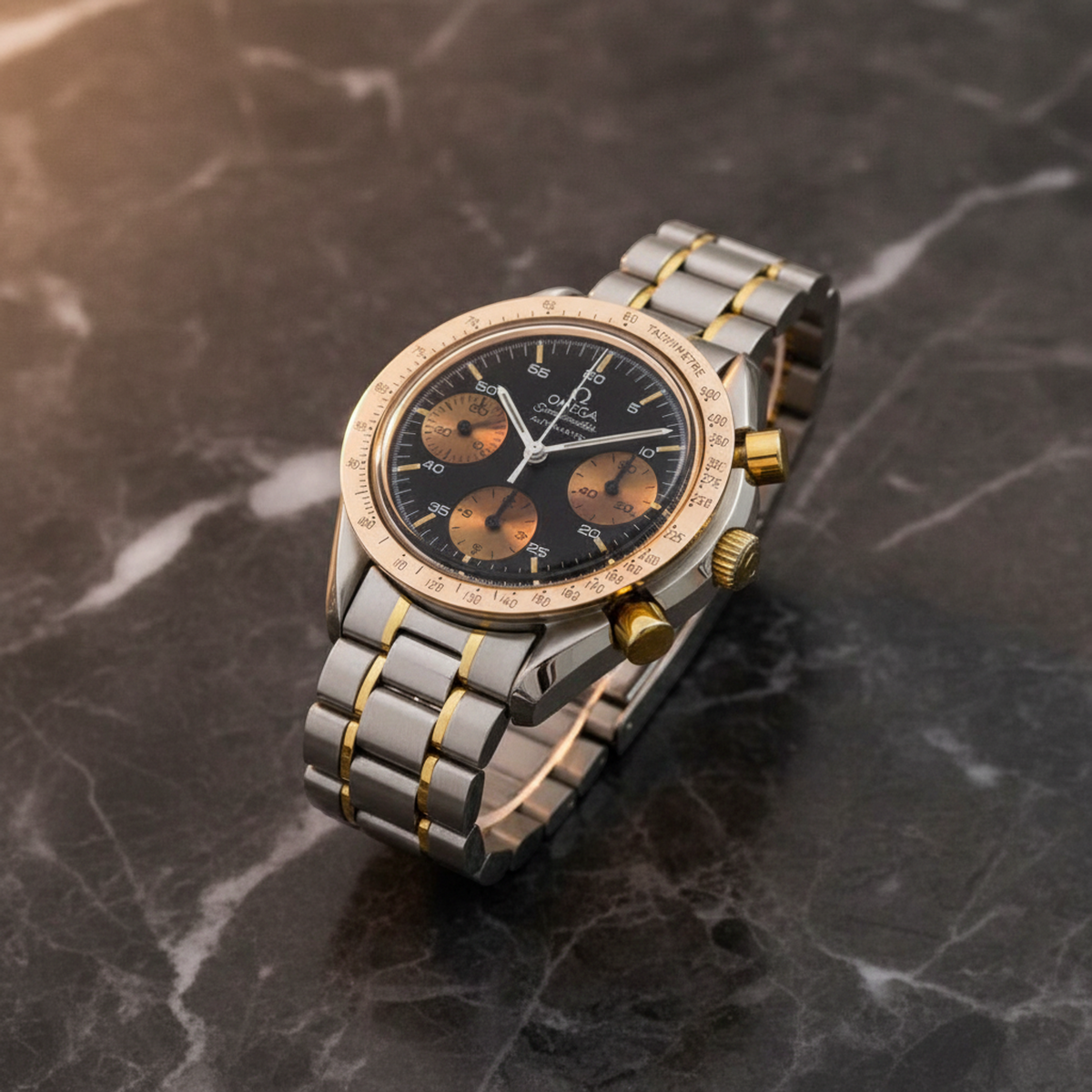 Omega Speedmaster · Steel & 18K Gold · Automatic