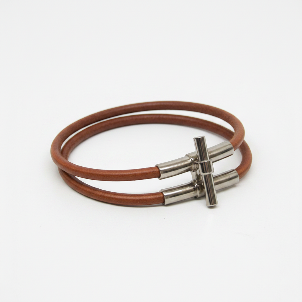 Hermès Kite Choker · Leather & Metal