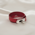 Hermès Kelly Double Tour · Leather Bangle