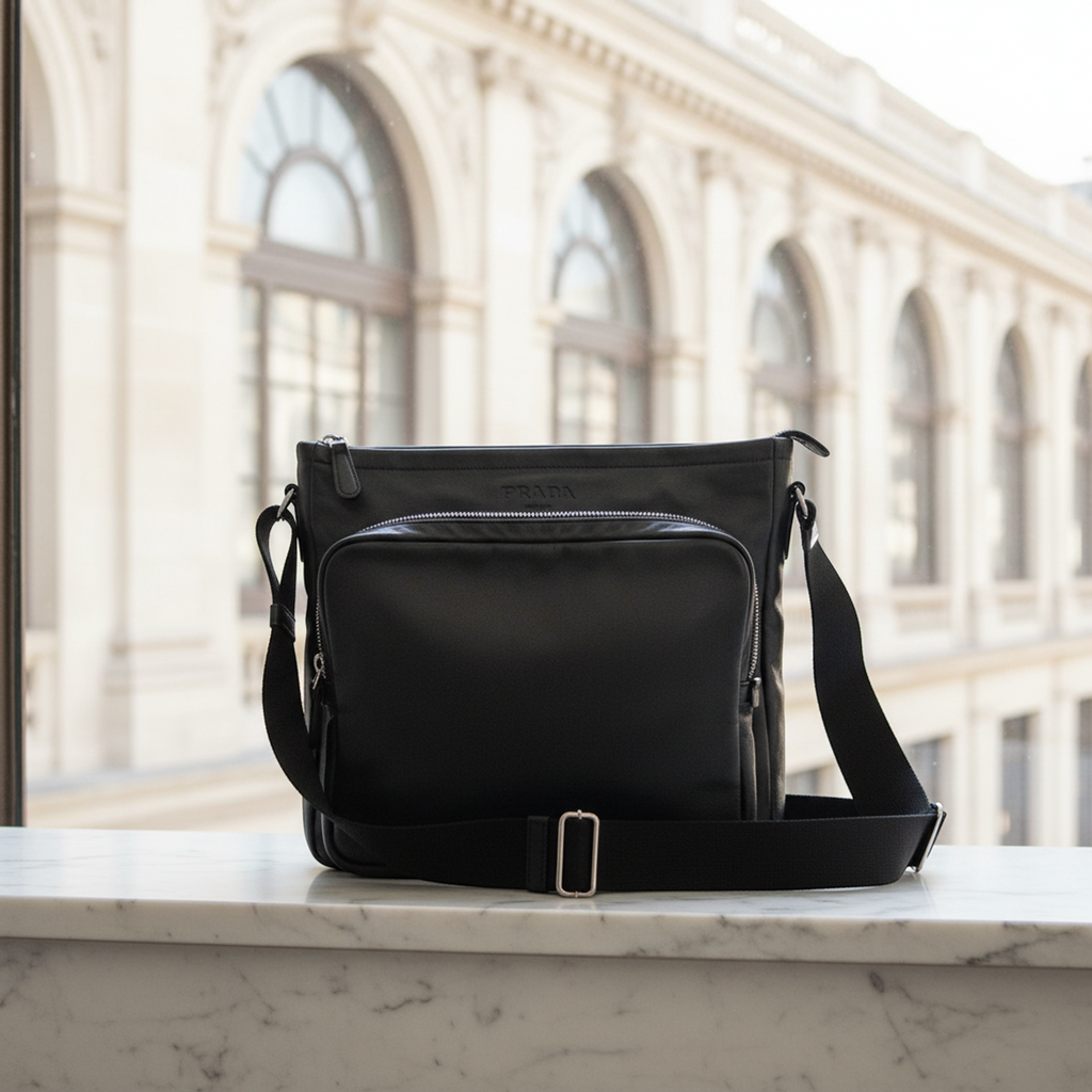 Prada Bandoliera · Leather Shoulder Bag