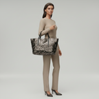 Jimmy Choo Pimlico · Metallic Leather Tote