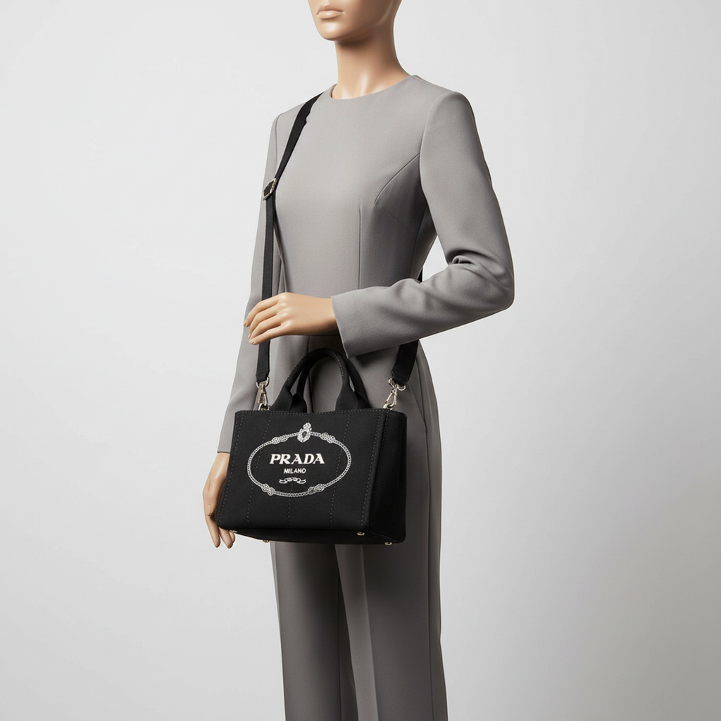 Prada Canapa · Canvas Tote