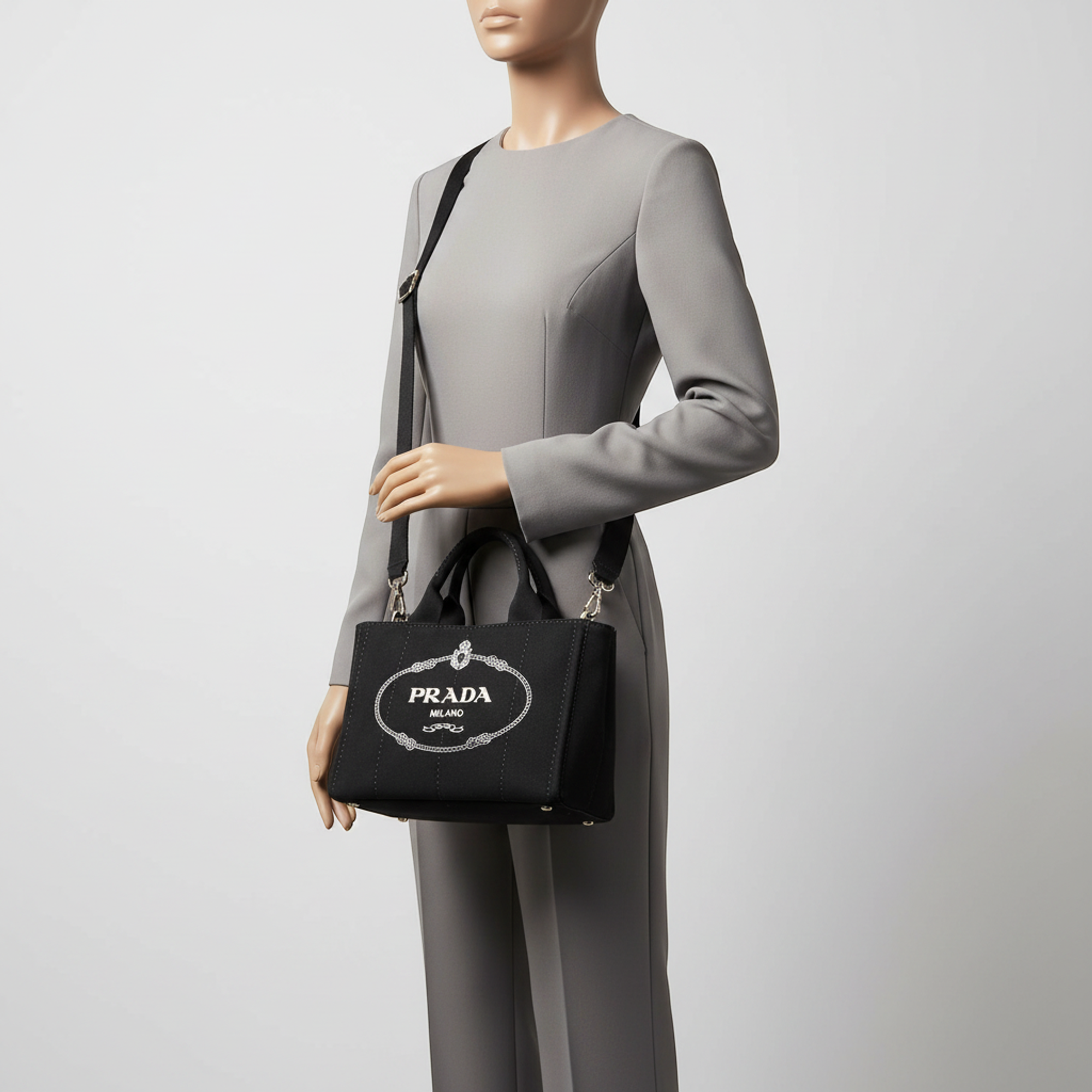 Prada Canapa · Canvas Tote