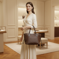 Louis Vuitton Neverfull PM · Damier Ebene