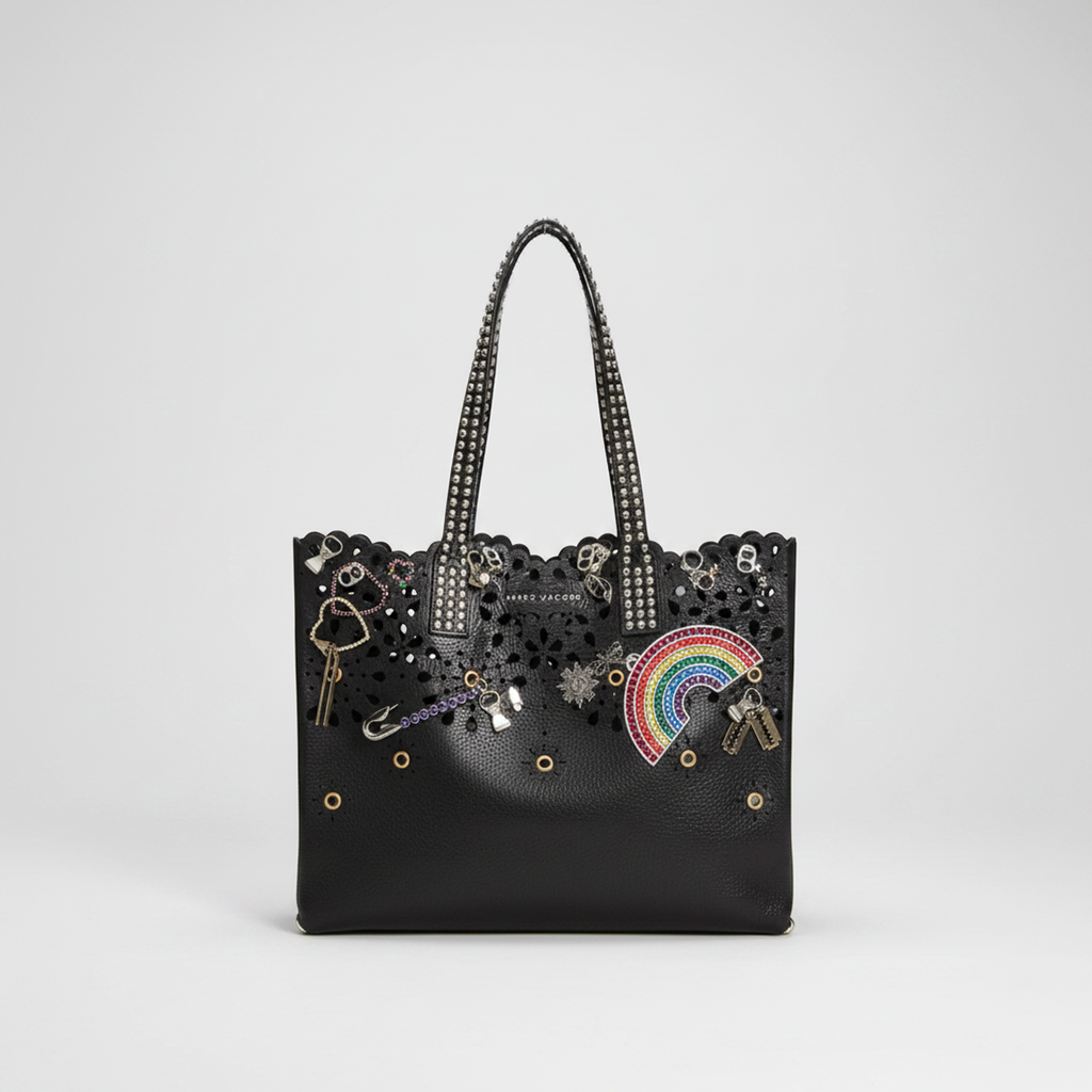 Marc Jacobs Laser Cut Embellished Wingman Tote
