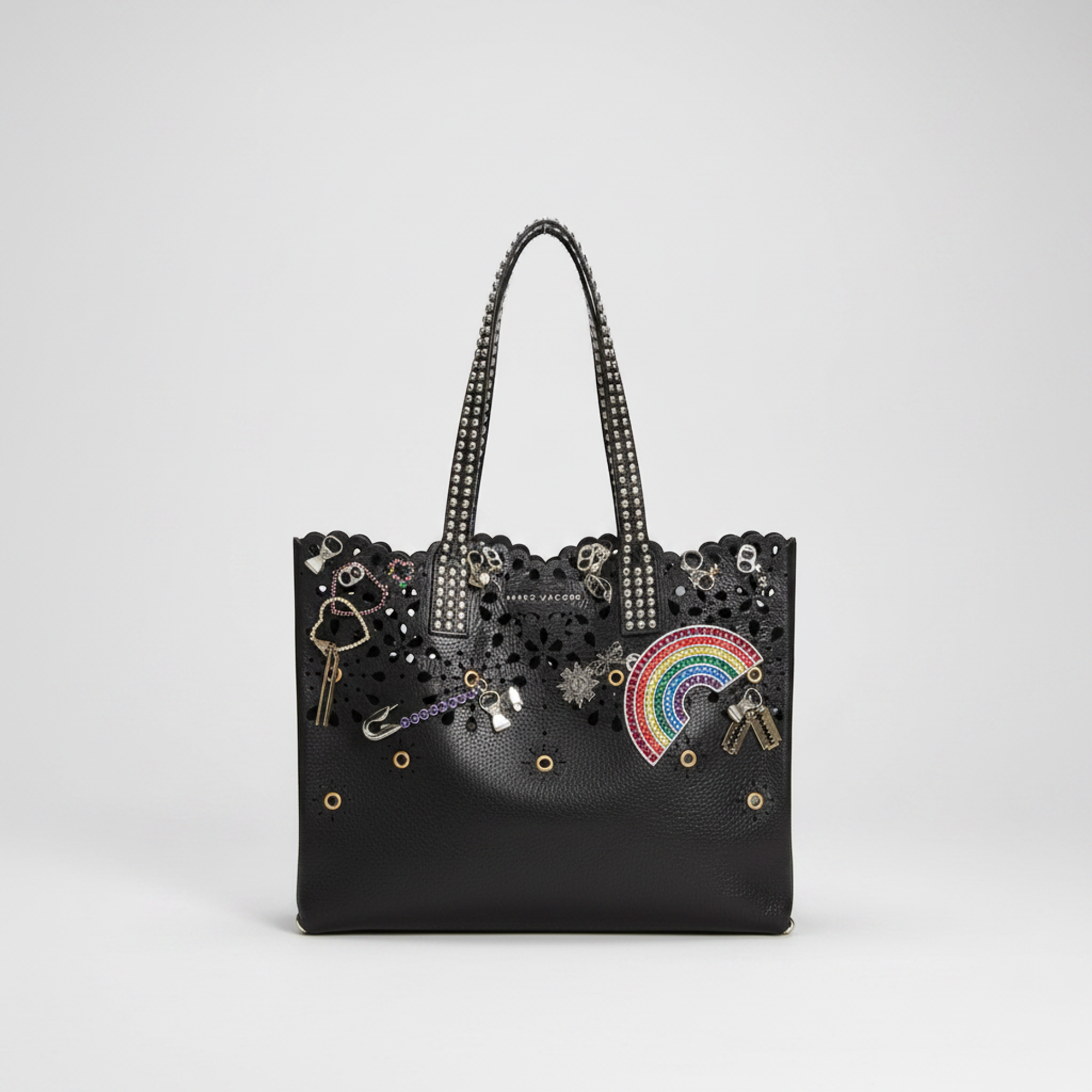 Marc Jacobs Laser Cut Embellished Wingman Tote