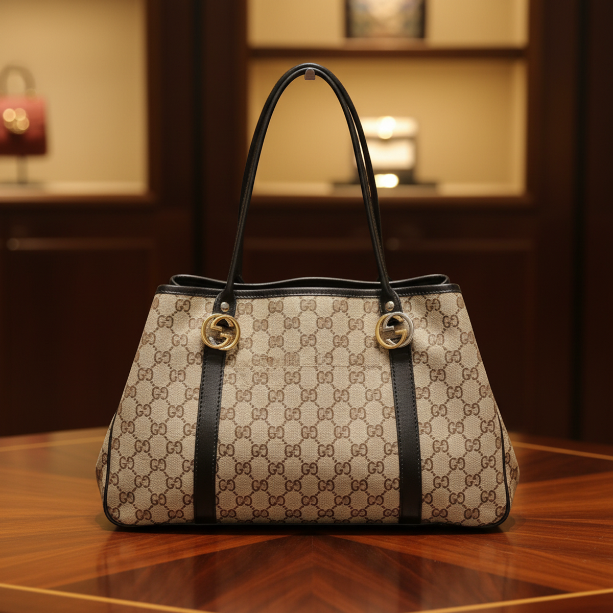 Gucci GG Twins · Canvas Tote