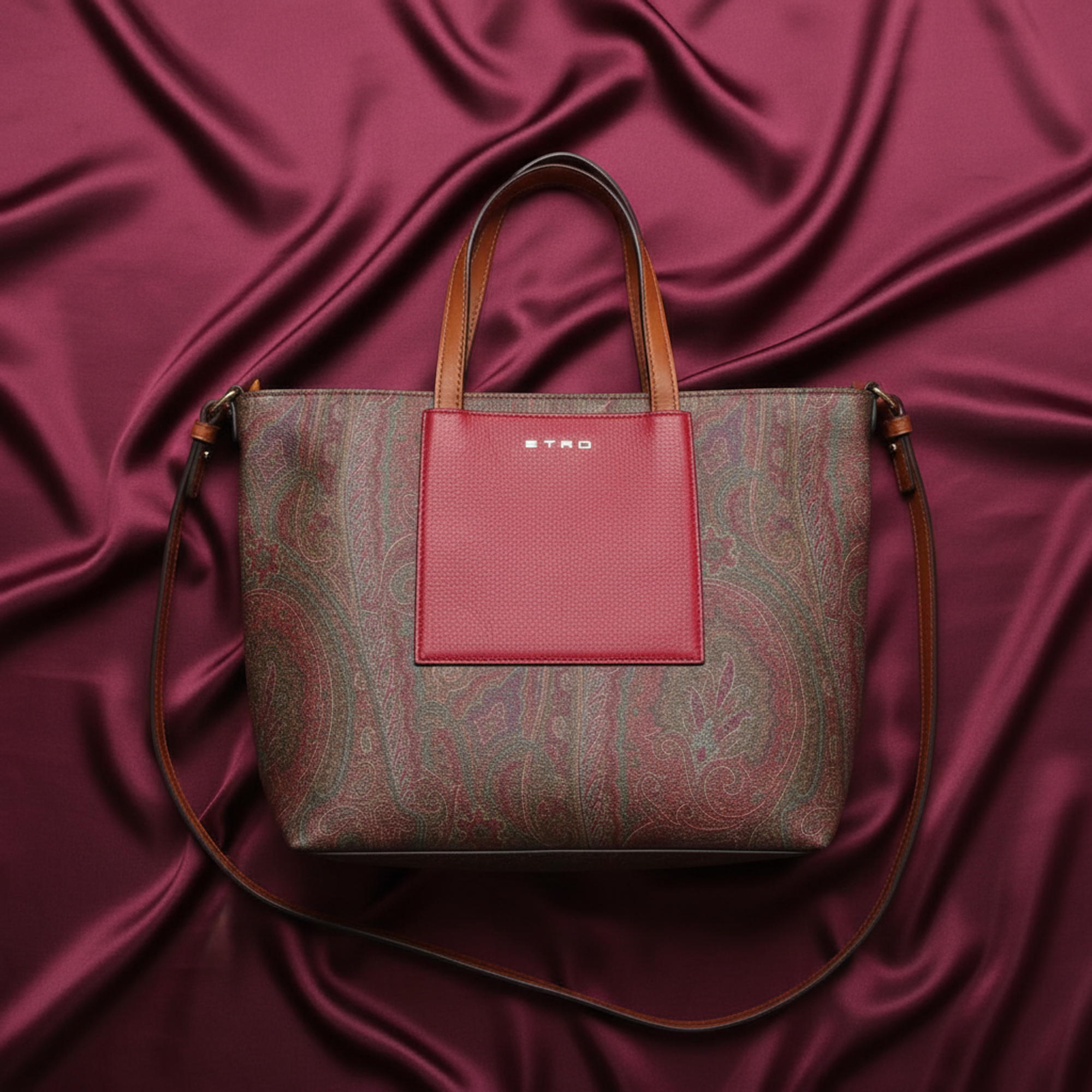 Etro Paisley · PVC & Leather