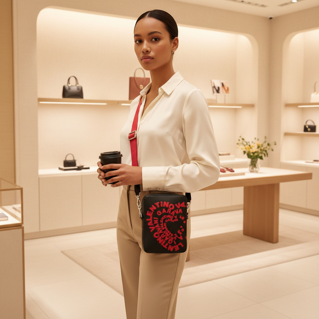 Valentino Garavani · Leather Shoulder Bag
