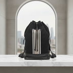 Bottega Veneta · Striped Drawstring Backpack