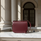 Cartier Must · Leather Shoulder Bag · Bordeaux