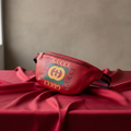 Gucci Logo Print Belt Bag · Leather