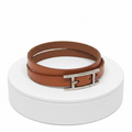 Hermès Hapi Choker · Leather Wrap Bangle