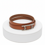 Hermès Hapi Choker · Leather Wrap Bangle