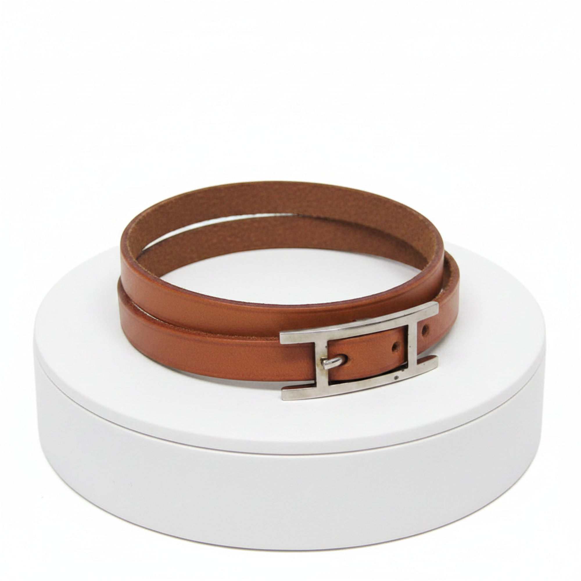 Hermès Hapi Choker · Leather Wrap Bangle