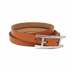 Hermès Hapi · 4-Row Wrap · Leather
