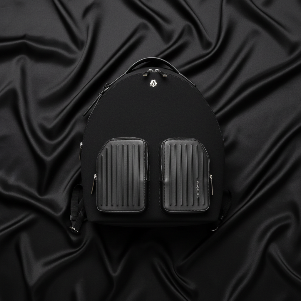 Coach · Leather & Canvas Backpack