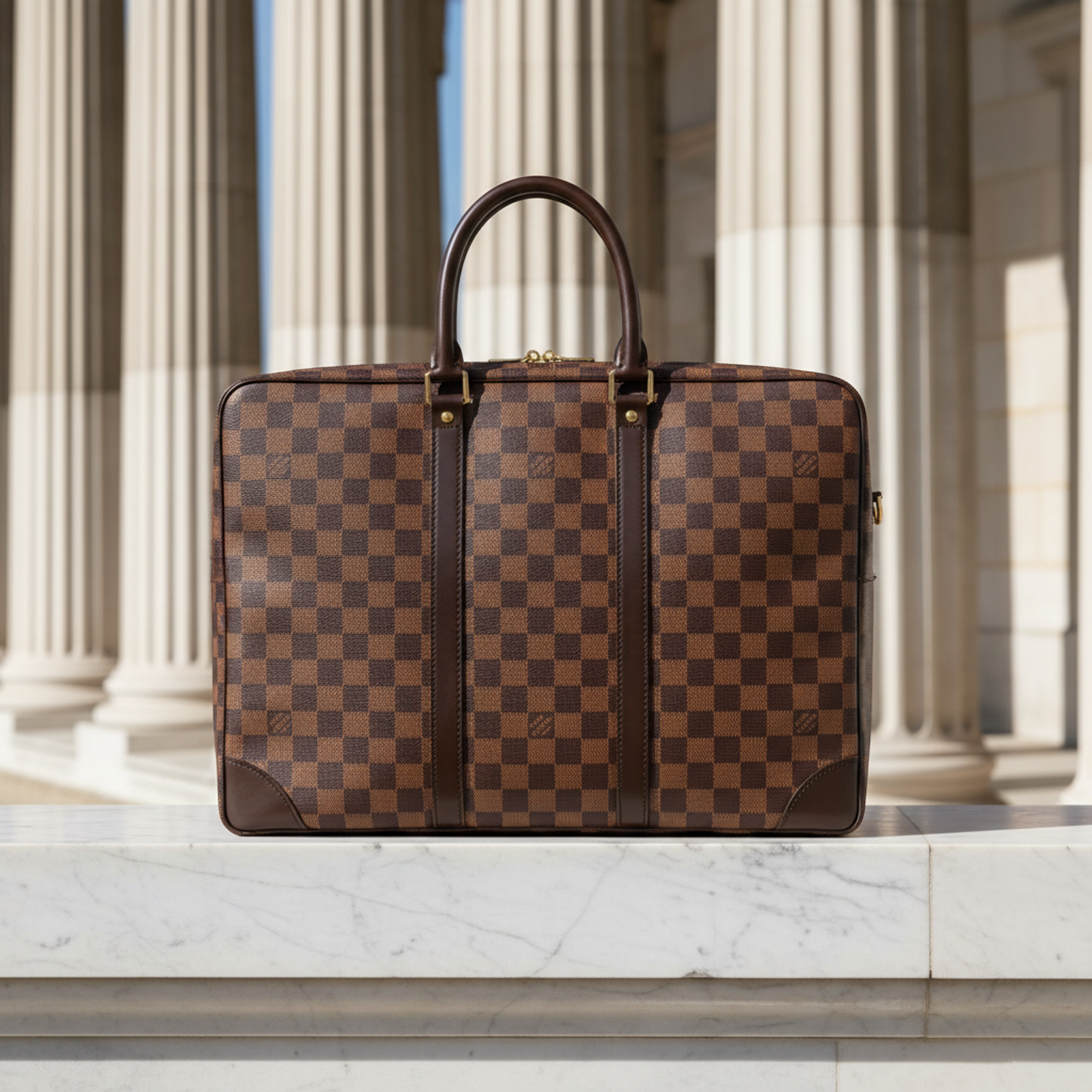 Louis Vuitton Damier Voyage Document Bag